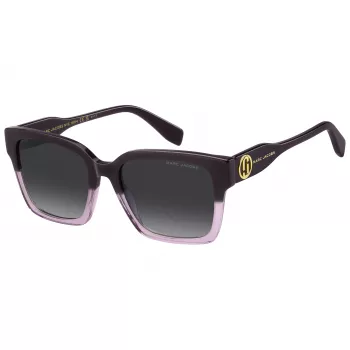 THE MARC JACOBS Naiste Päikeseprillid MARC814SB3V - Must atsetaatraam, hall gradientlääts, 53mm