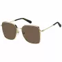 THE MARC JACOBS Naiste päikeseprillid MARC829S01Q - Ruudukujuline atsetaatraam, hallid polükarbonaat läätsed, 58 mm
