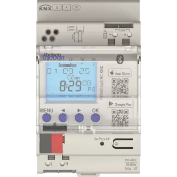 Theben TR 648 top3 RC KNX aastane ajakell, 2-kanaliline, DIN-liinile, 16 A, GPS, astro, 800 programmi 6489130