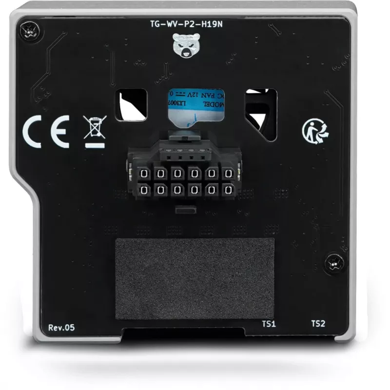 Thermal Grizzly WireView Pro II GPU toitejälgija - Valge (Tavaline, 12V-2x6-Pin, USB-C)