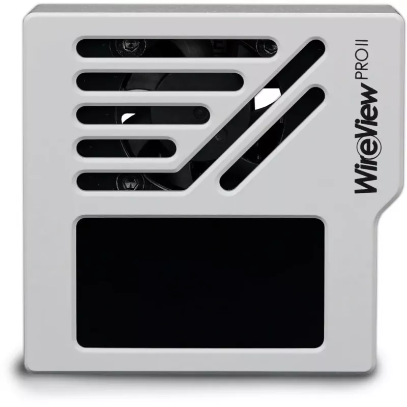 Thermal Grizzly WireView Pro II GPU toite jälgimise seade - Valge, tagurpidi (12V-2x6-pin, USB-C)