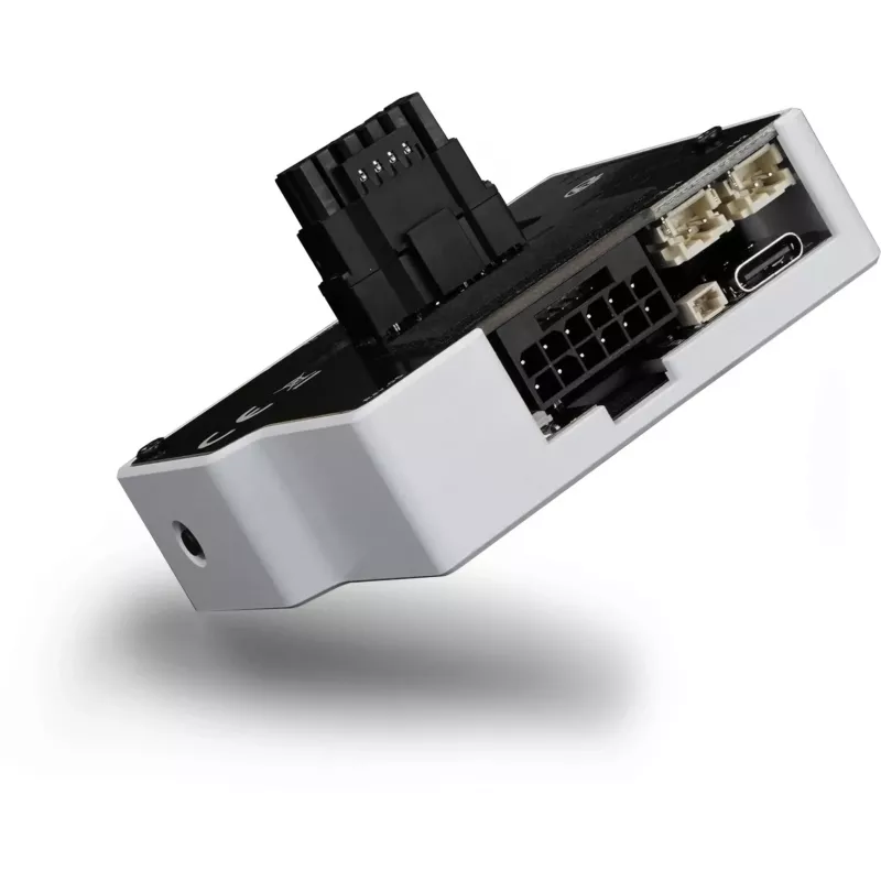 Thermal Grizzly WireView Pro II GPU toite jälgimise seade - Valge, tagurpidi (12V-2x6-pin, USB-C)