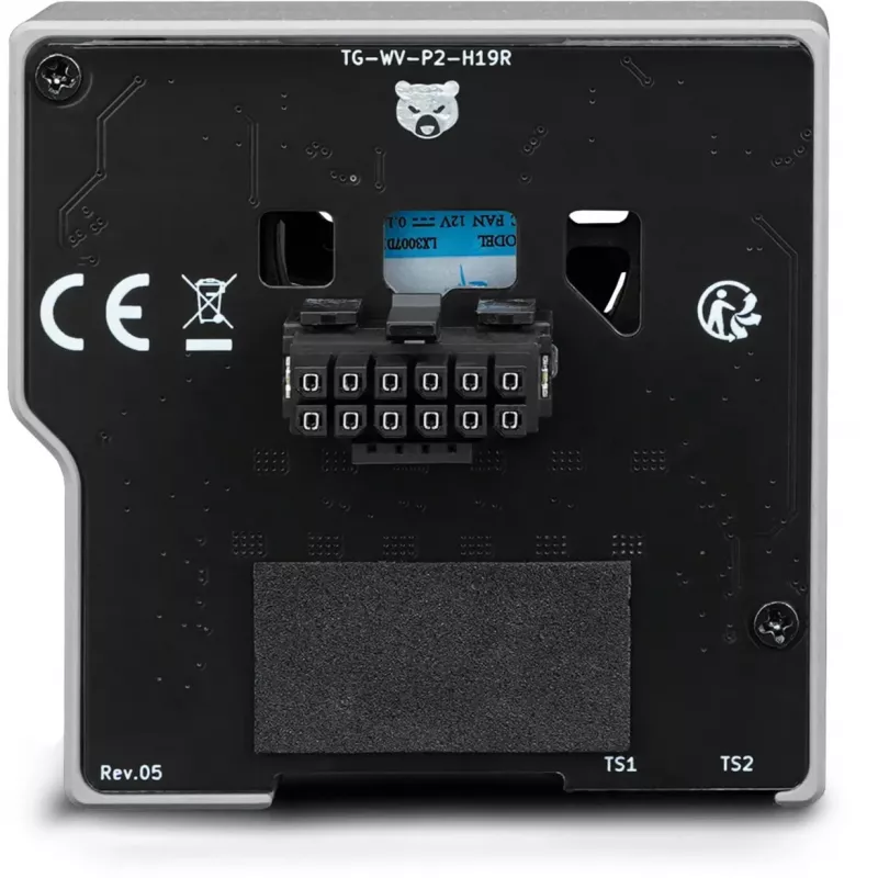 Thermal Grizzly WireView Pro II GPU toite jälgimise seade - Valge, tagurpidi (12V-2x6-pin, USB-C)