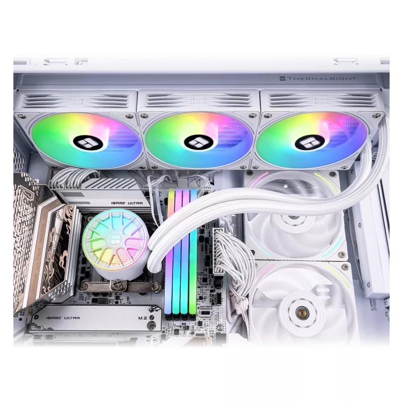 Thermalright Aqua Elite V6 RGB 360mm valge kõik-ühes vedelik CPU jahuti
