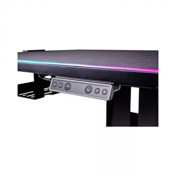 Thermaltake CycleDesk 100 GGD Elektriline Reguleeritava Kõrgusega Laud RGB-ga, Must