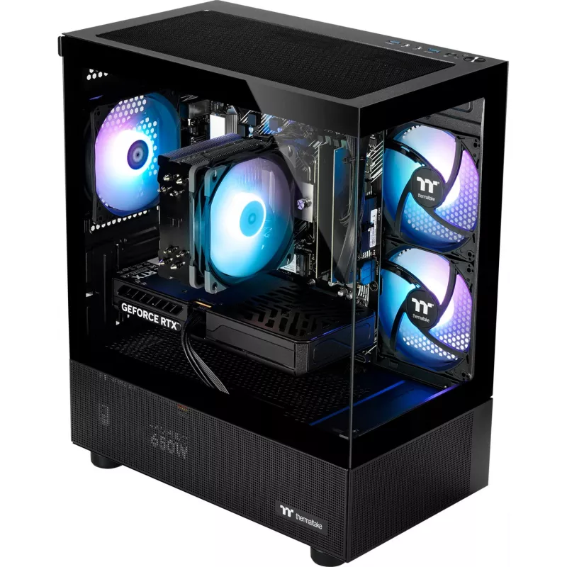 Thermaltake FTW A-Line Air 5060 (Must/Läbipaistev, Windows 11 Pro)