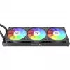 Thermaltake LB360-S ARGB (Gunmetal) All-in-One vedelikjahuti, 360mm radiaator, 3x 120mm ventilaatorit, 2.1 inch IPS LCD ekraan
