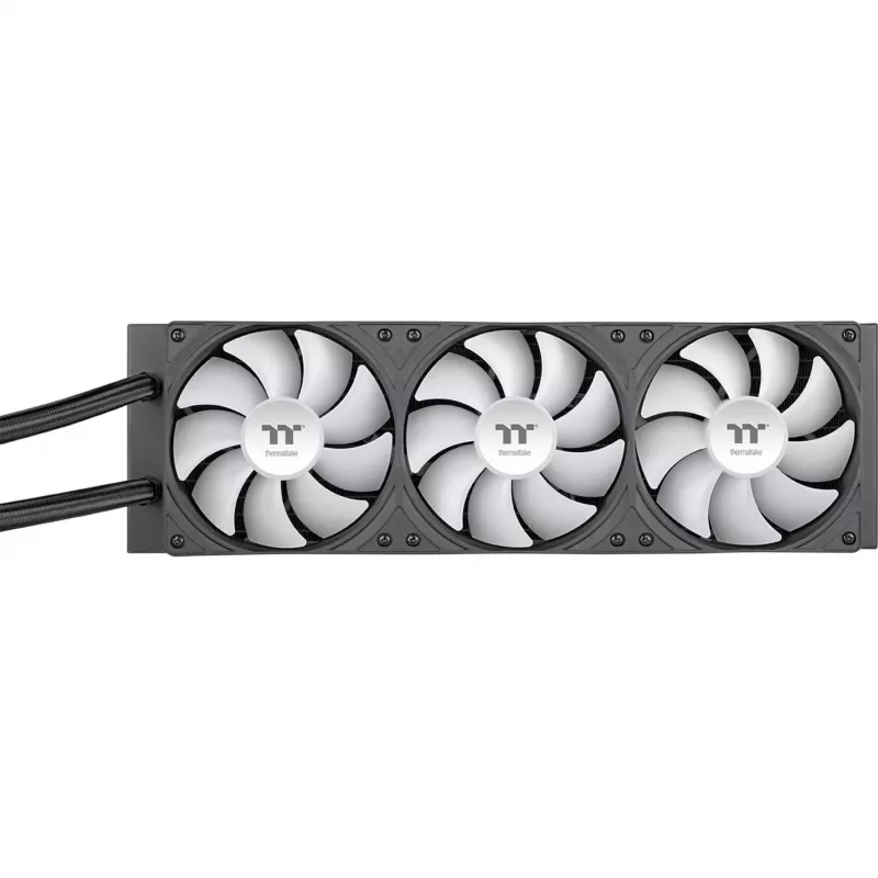 Thermaltake LB360-S ARGB (Gunmetal) All-in-One vedelikjahuti, 360mm radiaator, 3x 120mm ventilaatorit, 2.1 inch IPS LCD ekraan