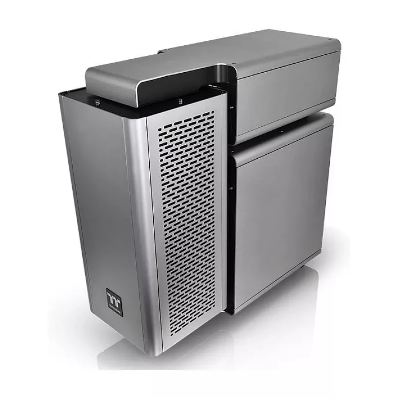 Thermaltake Level 20 Tempered Glass Edition täistorn korpus, hall/must, ARGB ventilaatorid