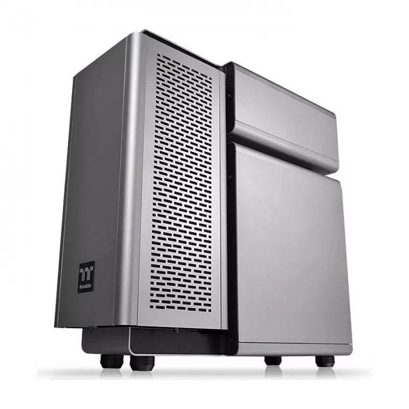 Thermaltake Level 20 Tempered Glass Edition täistorn korpus, hall/must, ARGB ventilaatorid