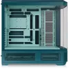 Thermaltake View 600 TG Transformative Teal Full Tower Case, Tempered Glass, ARGB