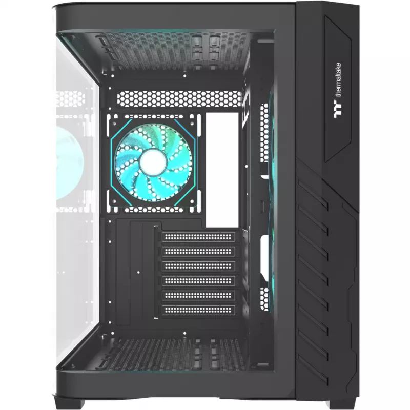 Thermaltake Vision 330 CR ARGB SE Edition Mid Tower korpus, must, 3x karastatud klaaspaneel, 3x CT140 ARGB ventilaatorit