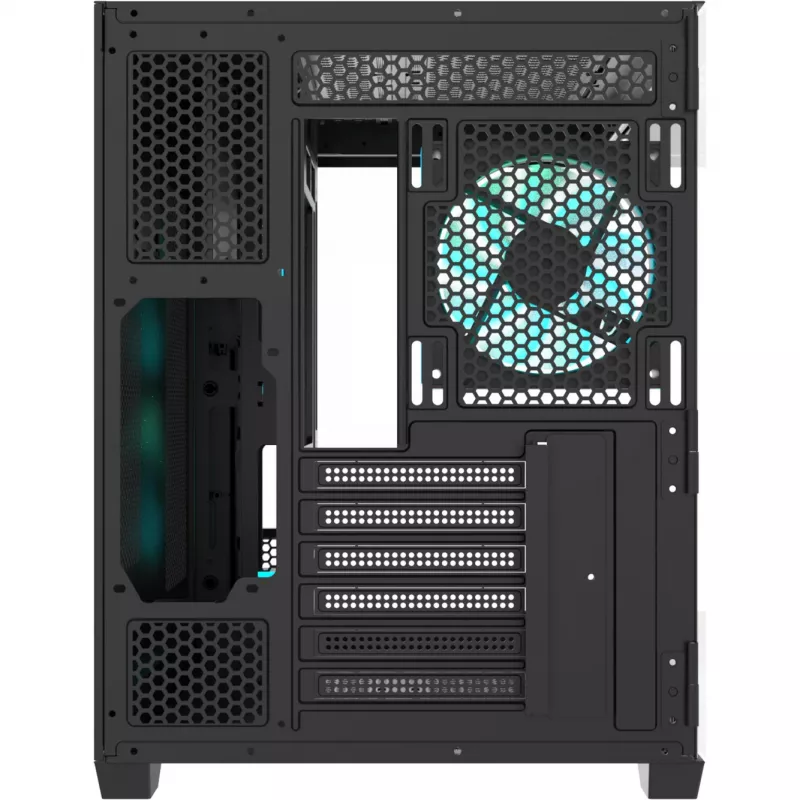 Thermaltake Vision 330 CR ARGB SE Edition Mid Tower korpus, must, 3x karastatud klaaspaneel, 3x CT140 ARGB ventilaatorit