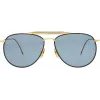 Thom Browne TB015LTDNVY62 Unisex Aviator Päikeseprillid Sinine 62mm