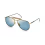 Thom Browne TB015LTDNVY62 Unisex Aviator Päikeseprillid Sinine 62mm