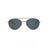 Thom Browne TB109ATGLDBLK Unisex Aviator Päikeseprillid Titaanraamiga Tumeroheliste Läätsedega 53/20/141 mm
