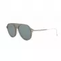 Thom Browne TB809BGRYSLV5 Unisex Päikeseprillid - Hall raam, hõbedased peegelläätsed, 55/18/145 mm