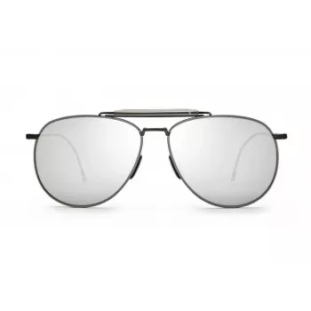 Thom Browne Unisex TB015LTDBLKGR Aviator Päikeseprillid 62/15/144 mm