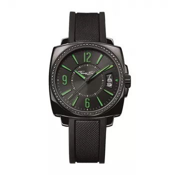 THOMAS SABO MAN WA0106-208-20 Kell 40.5mm Musta Ioonkattega Roostevabast Terasest Kvartskronograaf