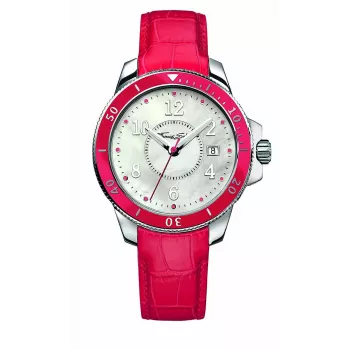 THOMAS SABO Rebel at Heart Unisex Quartz Chronograph Watch 44 mm Black Stainless Steel and Leather