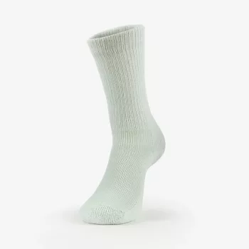THORLO'S Diabetic Moderate Cushion Crew Socks naistele, salvei, suurus M (EU 38-42, US 6-9)