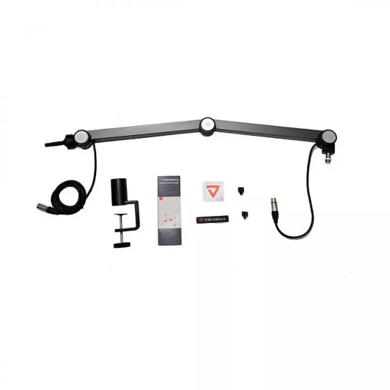 THRONMAX Caster Stand XLR Mikrofoni Õlavars