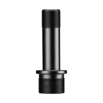 THRONMAX P2 metallist amortisaatorikinnituste komplekt Absima P2 seeria RC-autodele, CNC-töödeldud alumiinium, must, 2 tükki