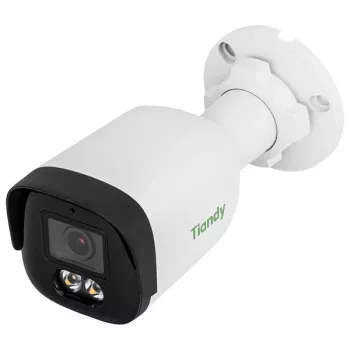TIANDY TC-C35WS 3ERA-28 5MP IP Turret Camera, 2.8mm, Color Maker, Lite Series, White