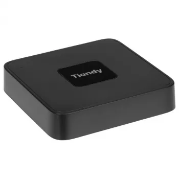 Tiandy TC-R3105 5-kanaliline IP NVR 4 PoE pordiga, H.265+, 8MP, 1 SATA, 4K HDMI