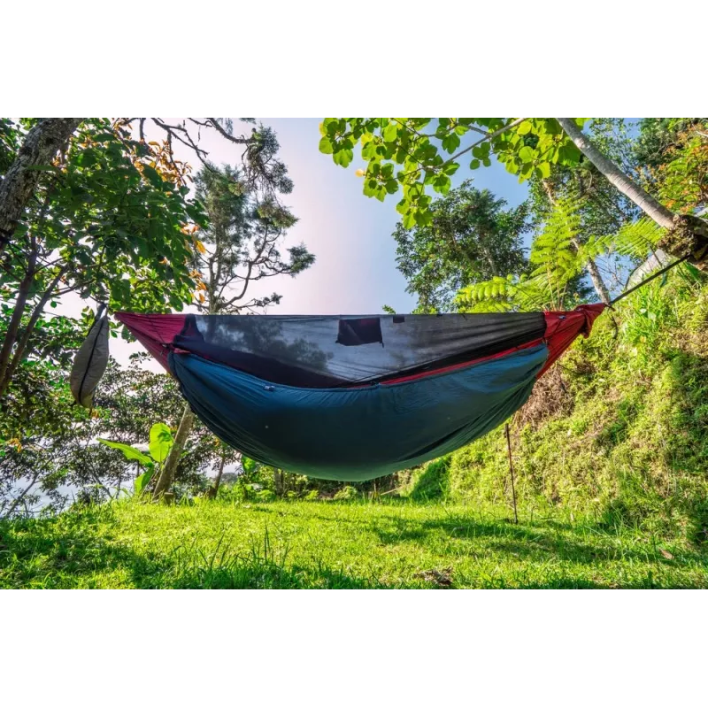 Ticket To The Moon Pro Hammock Burgundy / Black
