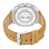 TIMBERLAND meeste analoogkvarts-kell TDWGF0074901 - sinine sihverplaat, pruun nahkrihm, 46mm