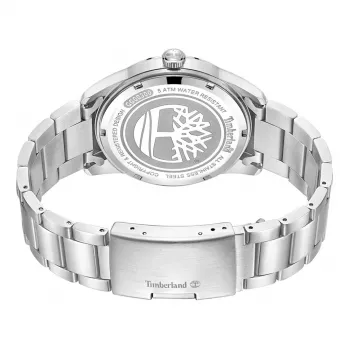 Timberland meeste analoogkvartskell TDWGG0030001 45mm roostevabast terasest korpusega pruuni nahkrihmaga