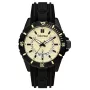 TIMBERLAND Meeste Medford 46mm Beež Sihtmusta Silikoonrihmaga Kvartskell 15578JSB-14P