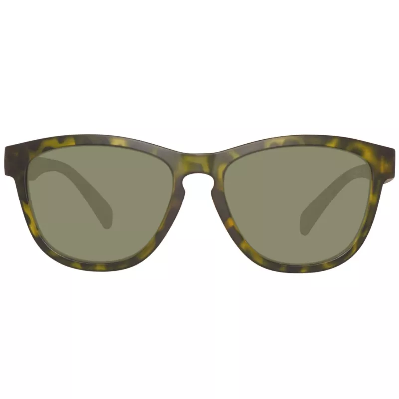 Timberland Meeste TB9102-5455R Polariseeritud Päikeseprillid - Matt Must Raam, Roheline Lääts
