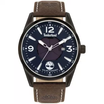 TIMBERLAND meeste käekell TBL16004JYU03 43mm sinise numbrilaud ja pruuni nahkrihmaga