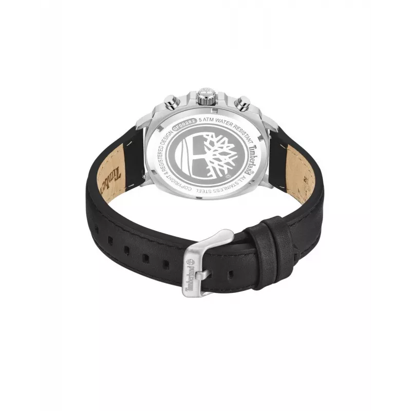 Timberland meeste käekell TDWGF0028202 Henniker II 43.5mm sinine sihverplaat pruun nahkrihm