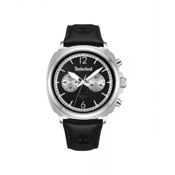 Timberland meeste käekell TDWGF0028202 Henniker II 43.5mm sinine sihverplaat pruun nahkrihm