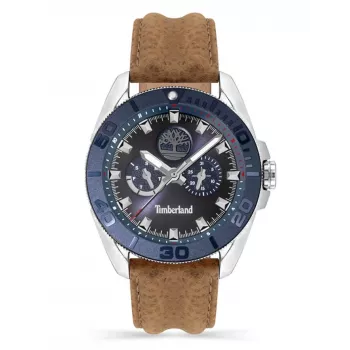 Timberland meeste käekell TDWGF2200903 45mm roostevaba teras pruun nahk