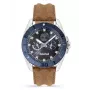 Timberland meeste käekell TDWGF2200903 45mm roostevaba teras pruun nahk