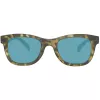 Timberland TB9080-5055R Meeste Polariseeritud Ruudukujulised Päikeseprillid, Matt Must/Roheline, 55 mm