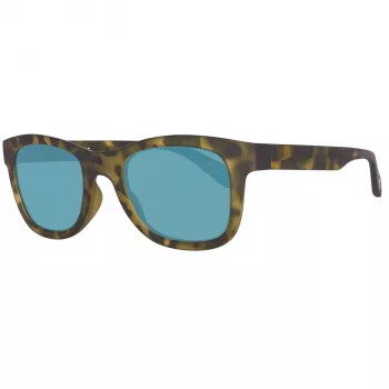 Timberland TB9080-5055R Meeste Polariseeritud Ruudukujulised Päikeseprillid, Matt Must/Roheline, 55 mm