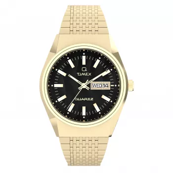 Timex Expedition North Field Post Solar 42mm meeste käekell - must sihverplaat, pruun nahkrihm, päikeseenergial töötav kvarts