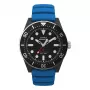 Timex Expedition North Field Post Solar meeste käekell TW2Y02500 - 43mm musta sihverplaadiga, roheline kangast rihm, safiirkristall