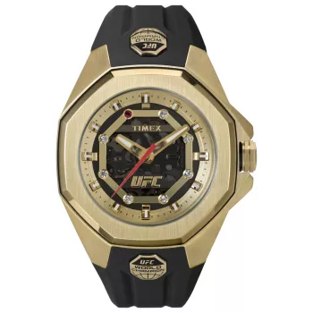 TIMEX meeste välikell TW2V86500 - 45mm roostevabast terasest korpus, roheline riidest rihm, päikeseenergia kvarts, 100m veekindlus