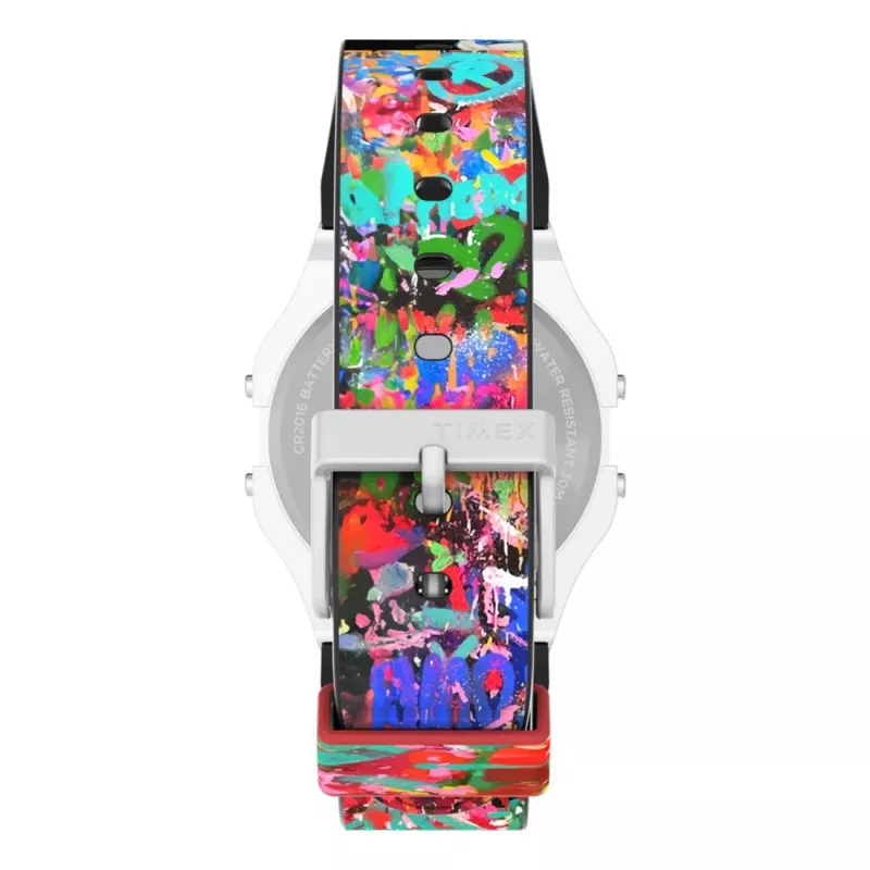 Timex unisex TW2Y46800 34mm hõbedane sinine roostevabast terasest kvartskell