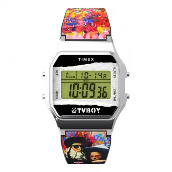 Timex unisex TW2Y46800 34mm hõbedane sinine roostevabast terasest kvartskell
