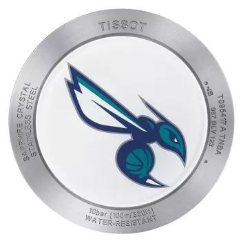 TISSOT PRS 516 Meeste Šveitsi kvartskronograafkell 42mm hõbedase numbrilaud ja pruuni nahkrihmaga T095417170373