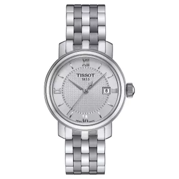 TISSOT T-Classic Bridgeport naiste kvartskell 29mm roostevaba teras T09701011038