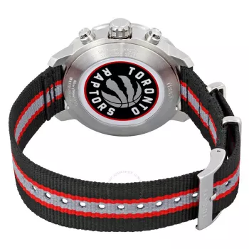 TISSOT T-Sport PRC 200 meeste Šveitsi kvartskronograafkell 42mm roostevabast terasest musta sihverplaadiga