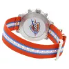 TISSOT T-Sport Quickster meeste Šveitsi kvartskronograafkell 42mm valge sihverplaadiga valge silikoonrihmaga T09547170371